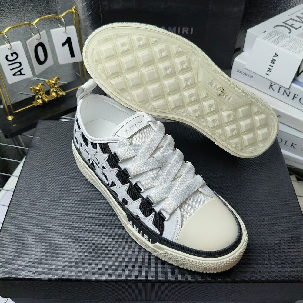 AMIRI New men lace-up versatile canvas shoes - Picture 2 of 6